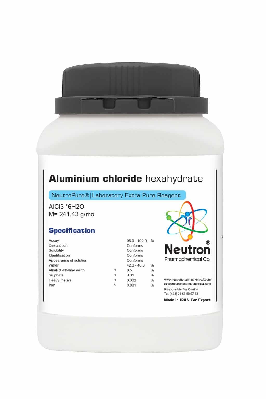 1.4300 آلومینیوم کلراید هگزا هیدرات