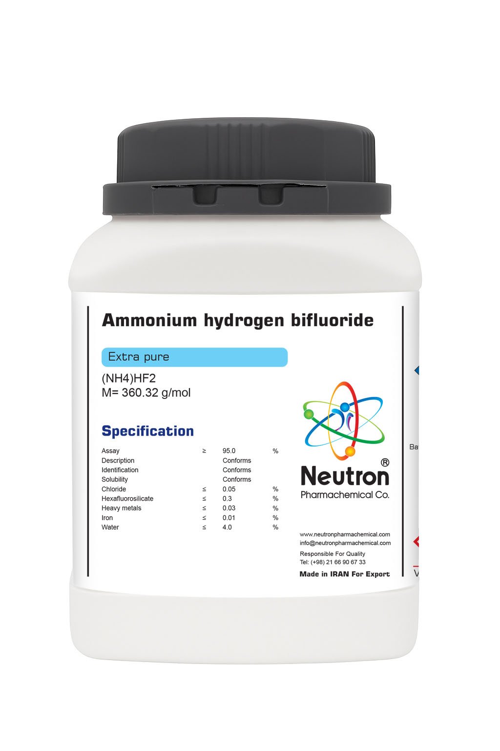 1.4900 آمونیوم هیدروژن دی فلوراید