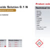 VS Titrant® Potassium hydroxide solution 0.1 N in Ethanol