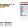 VS Titrant® محلول دی کرومات پتاسیم 0.25N