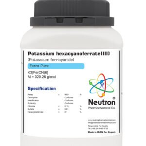 پتاسیم هگزاسیانوفرات III تری هیدرات