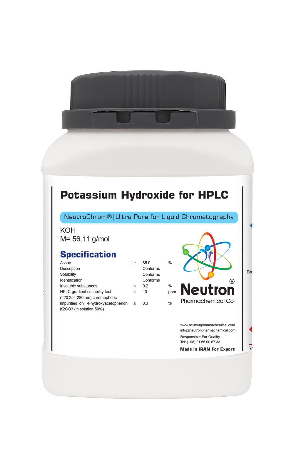 2.7009 پتاسیم هیدروکساید HPLC