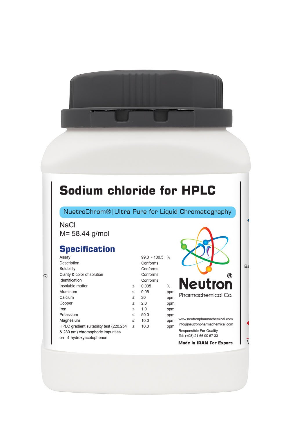 2.7070 سدیم کلراید HPLC