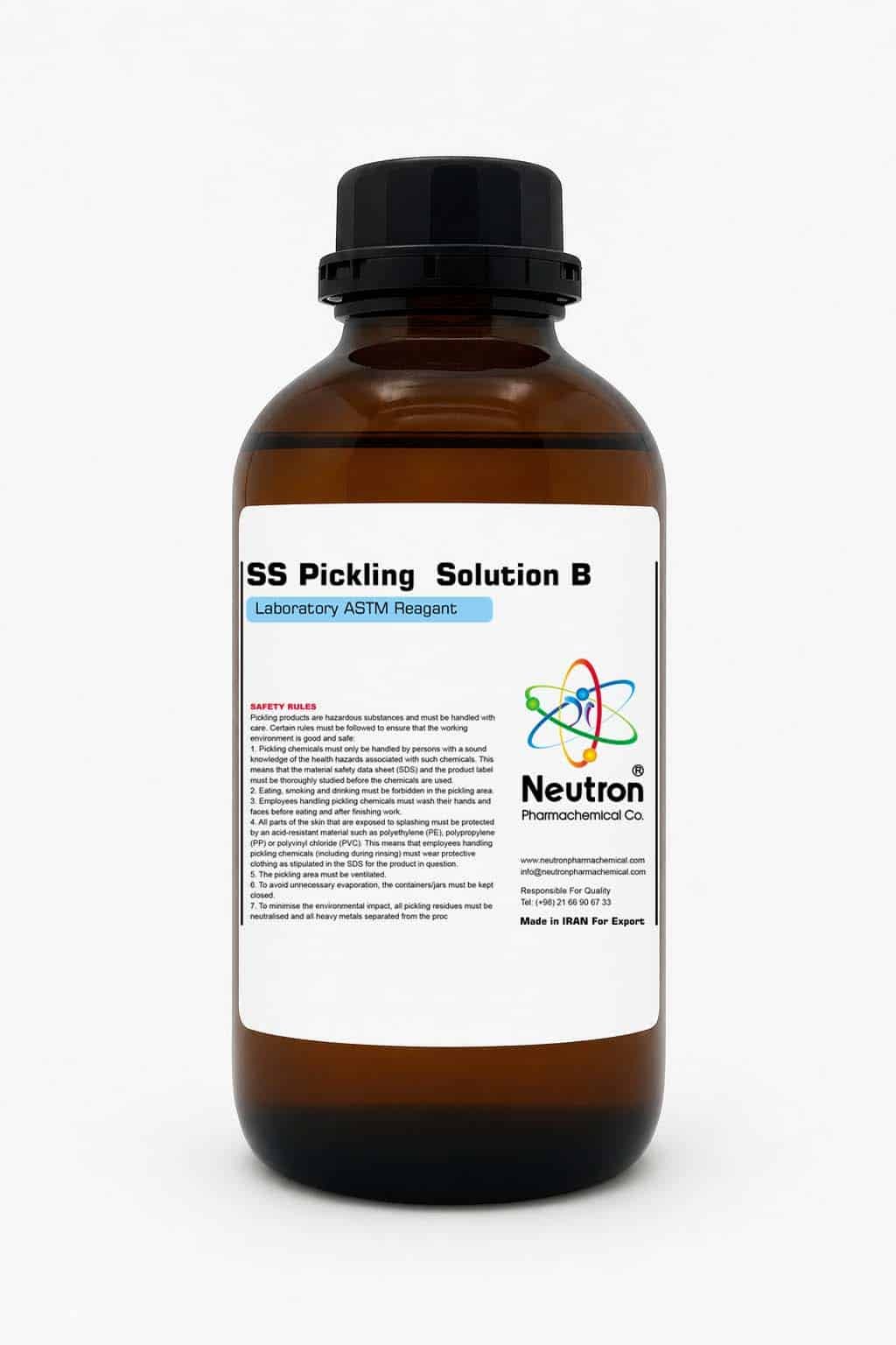 4.0410 SS Pickling Solution B اس اس پیکلینگ سلوشن بی