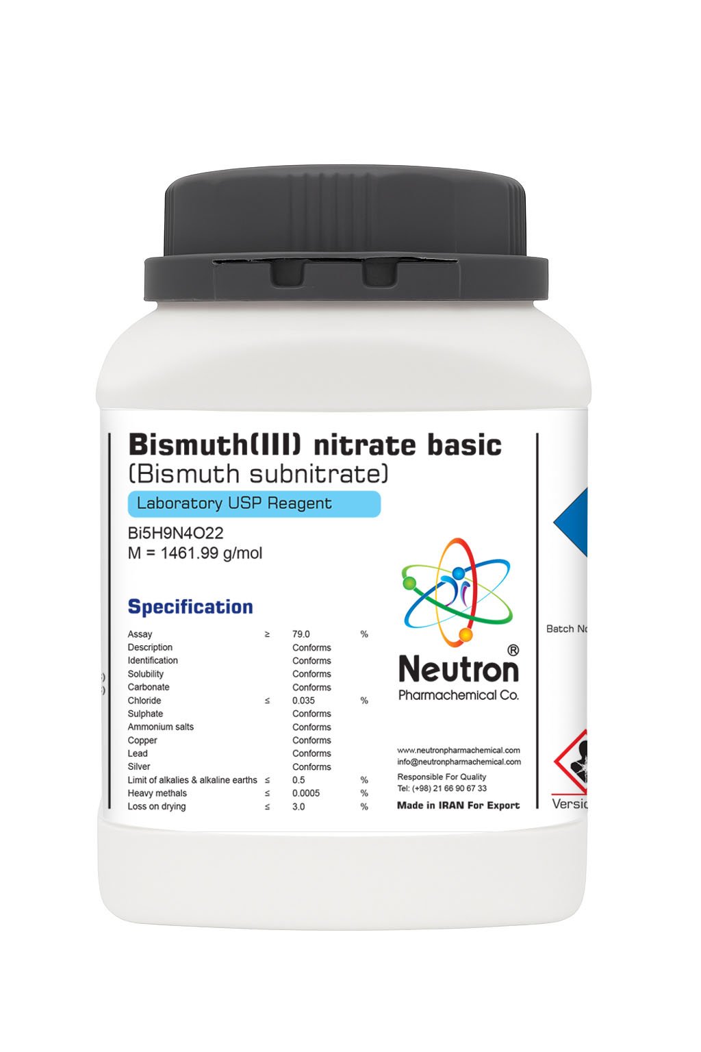 1.2960 بیسموت سابنیترات