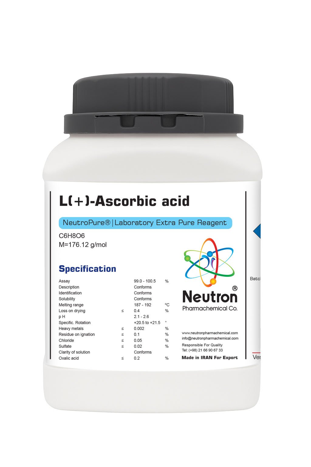 1.3750 اسید اسکوربیک (ویتامین C)