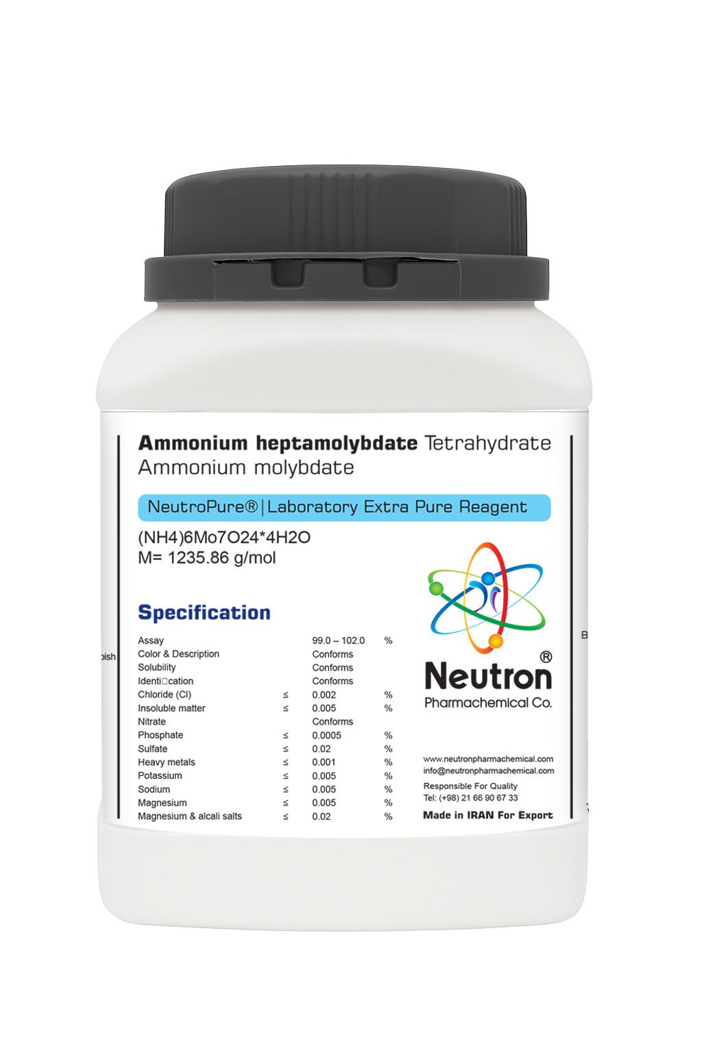 1.5060 آمونیوم مولیبدات