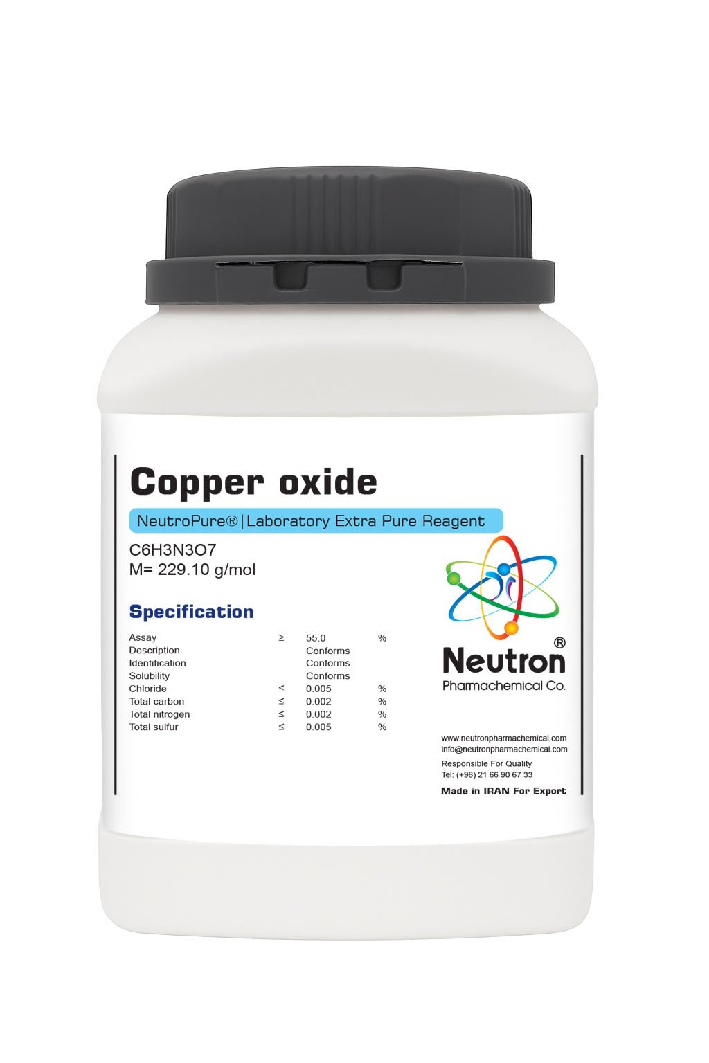 4.0100 مس (II) اکسید