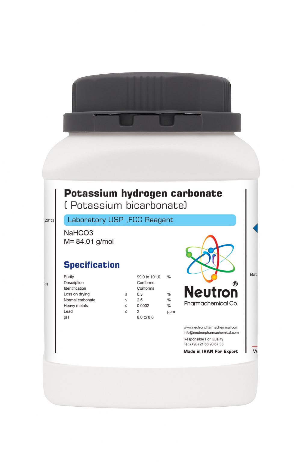 89020. پتاسیم هیدروژن کربنات